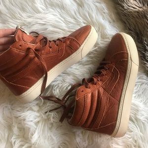 Leather vans